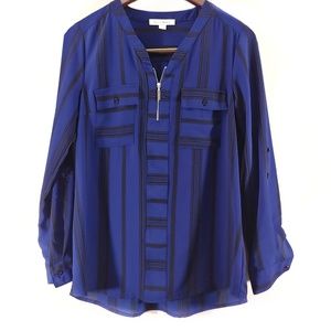 Studio Works Royal Blue Blouse